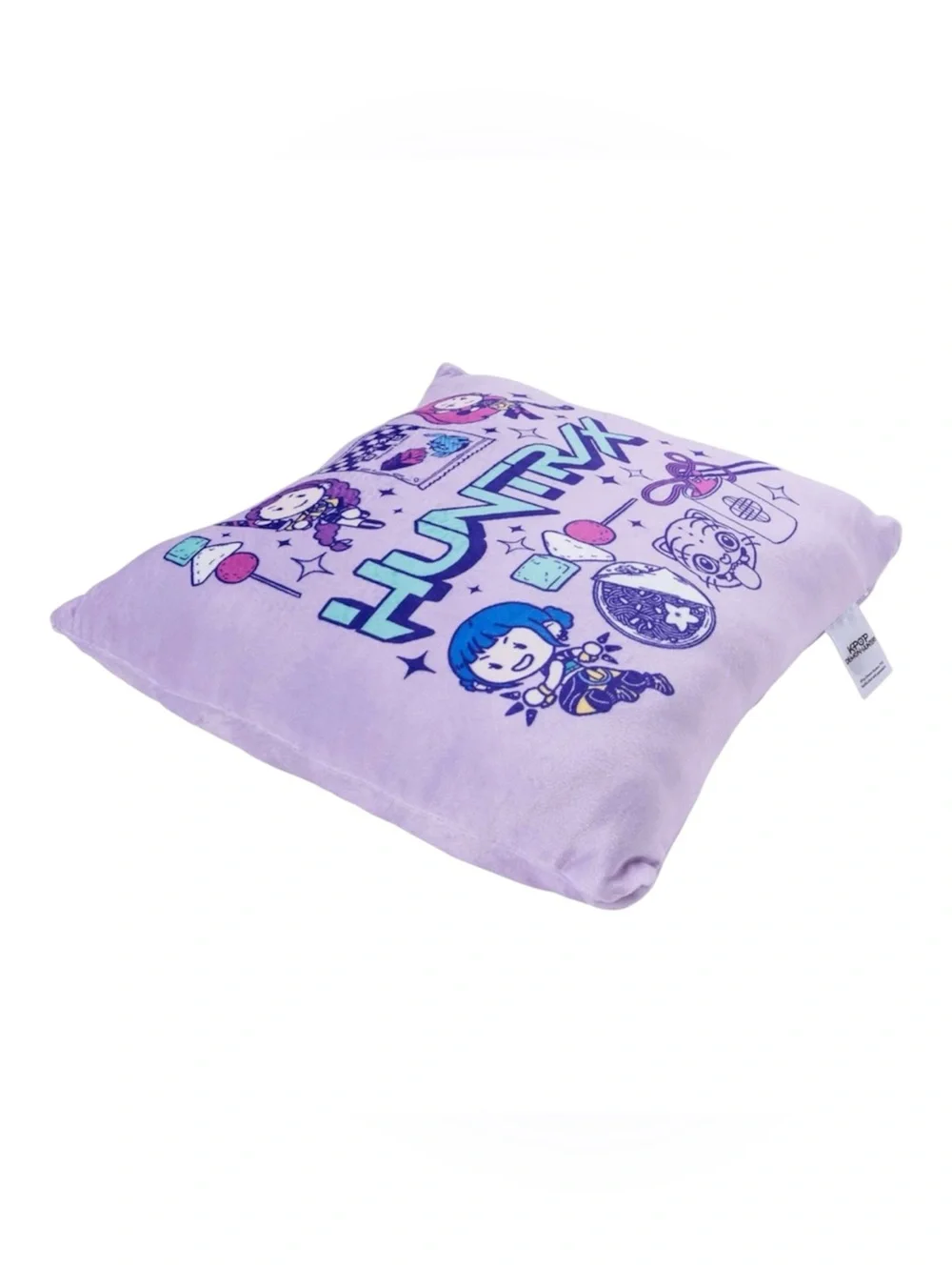 K-Pop Demon Travel Blanket & Squishy Pillow - Purple